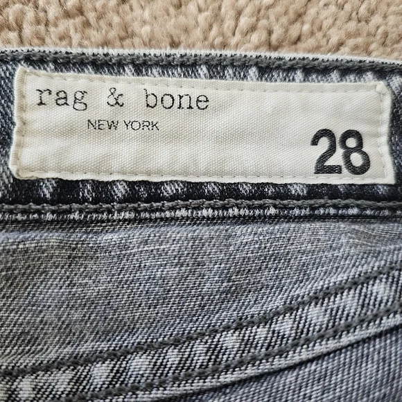 Rag & Bone Nina‎ Hight Rise Ankle Cigarette Women’s Sz 28 - Picture 6 of 13